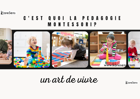 C'EST QUOI LA PÉDAGOGIE MONTESSORI ?