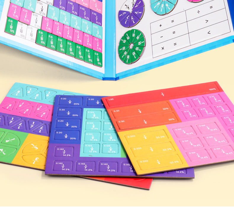 puzzle 3d - MAGNEMAT - TM Mathématique Magnétique, Chiffres en Bois Magnétique