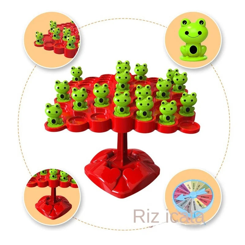 puzzle 3d - FROGGY-TOY - TM Grenouille Plateau d’équilibre exercices-Mathématiques
