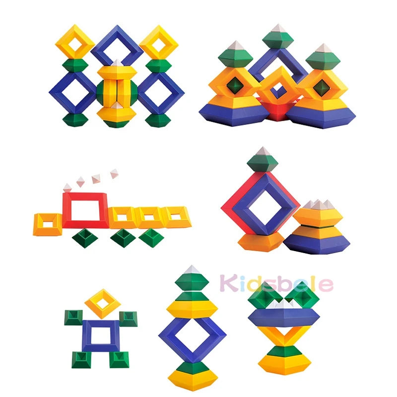 puzzle 3d JANABILD - TM Jeu de construction pyramidale