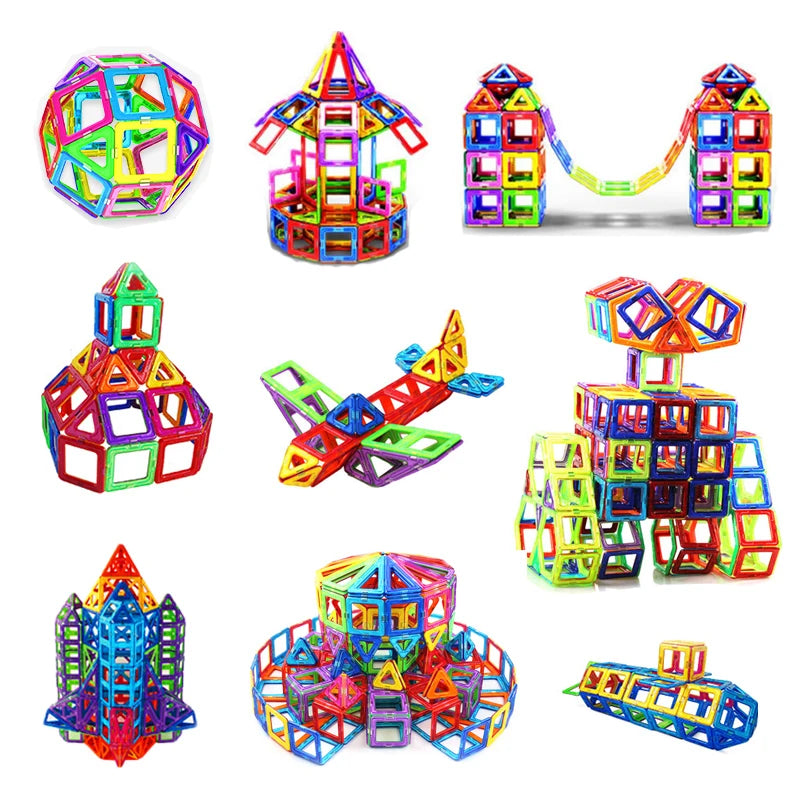 puzzle 3d | STUKA - TM Blocs de construction Magnétique de plusieurs tailles