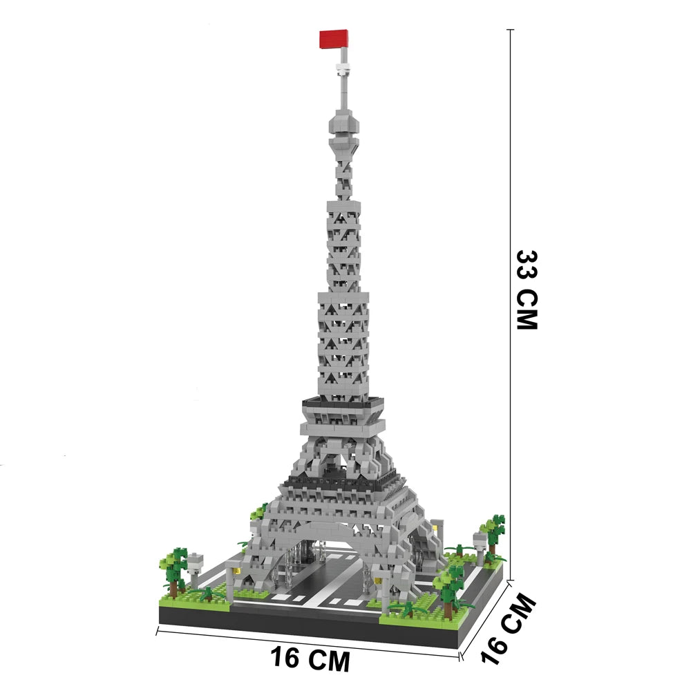puzzle 3d tour eiffel - EIFFEL-TOWER - TM Jeu de Construction Monument Tour Eiffel