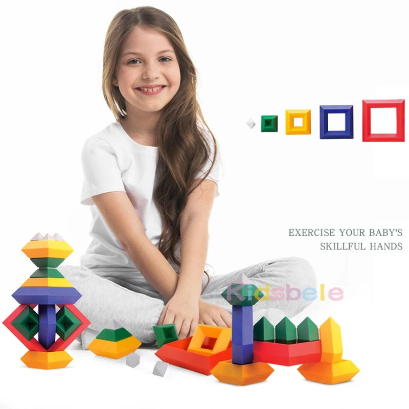 puzzle 3d JANABILD - TM Jeu de construction pyramidale