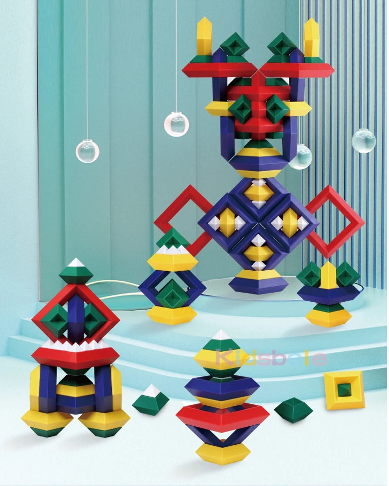 puzzle 3d JANABILD - TM Jeu de construction pyramidale