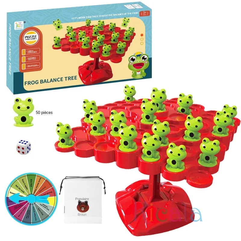 puzzle 3d - FROGGY-TOY - TM Grenouille Plateau d’équilibre exercices-Mathématiques