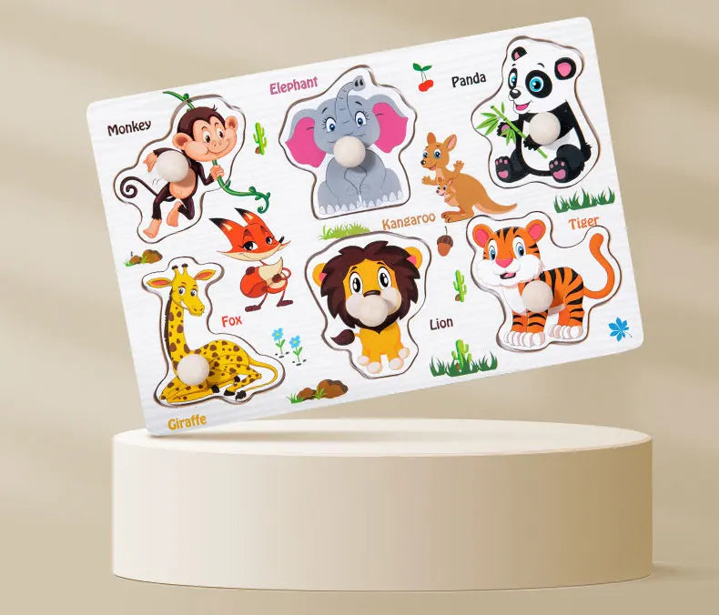 puzzle 3d - ALFAMAT - TM Puzzle Planche en Bois Alphabet, Chiffre en Bois