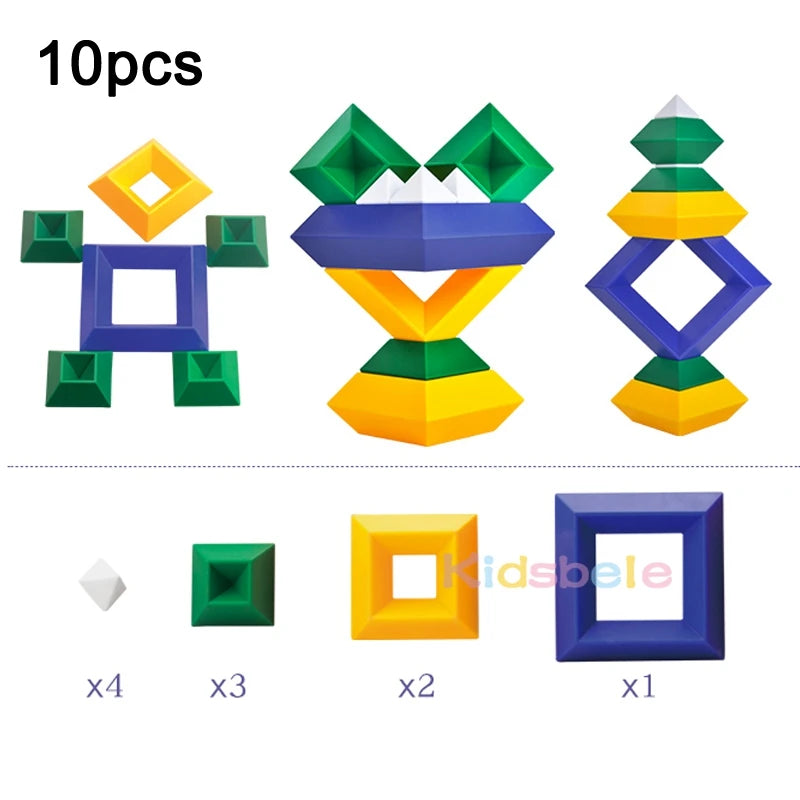 puzzle 3d JANABILD - TM Jeu de construction pyramidale