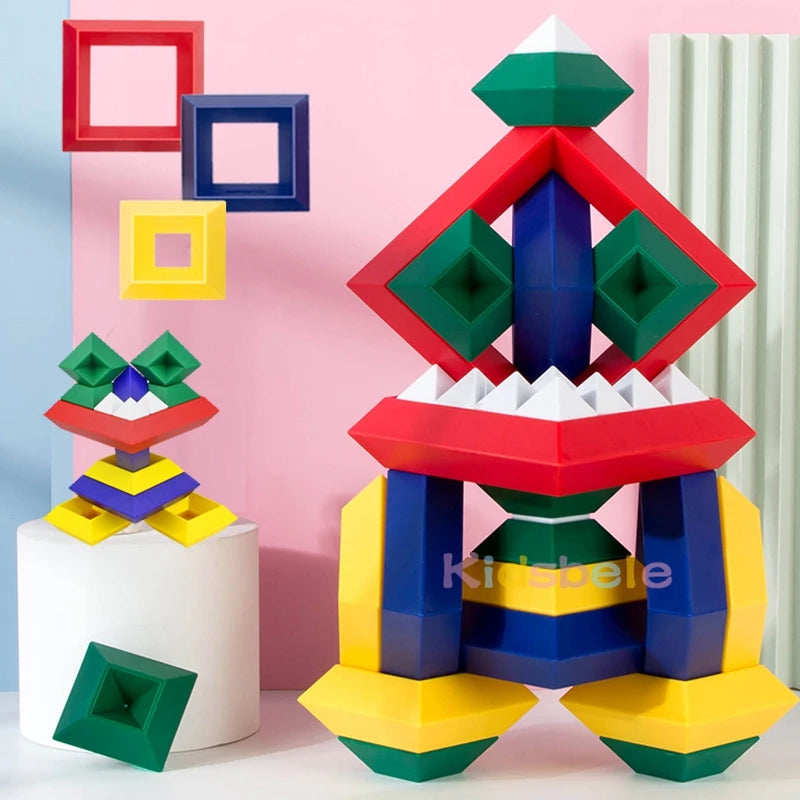 puzzle 3d JANABILD - TM Jeu de construction pyramidale