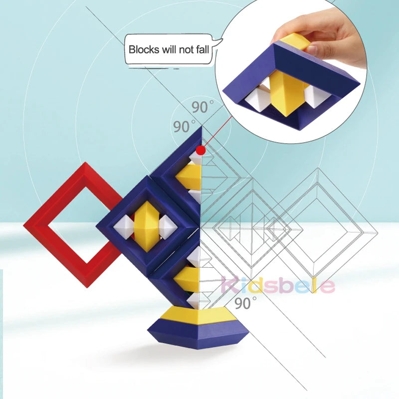 puzzle 3d JANABILD - TM Jeu de construction pyramidale