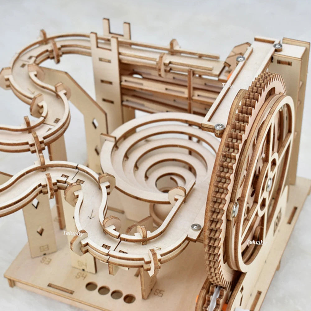 puzzle 3d LABYMAP - TM Maquette 3d de Labyrinthe de course à billes en bois