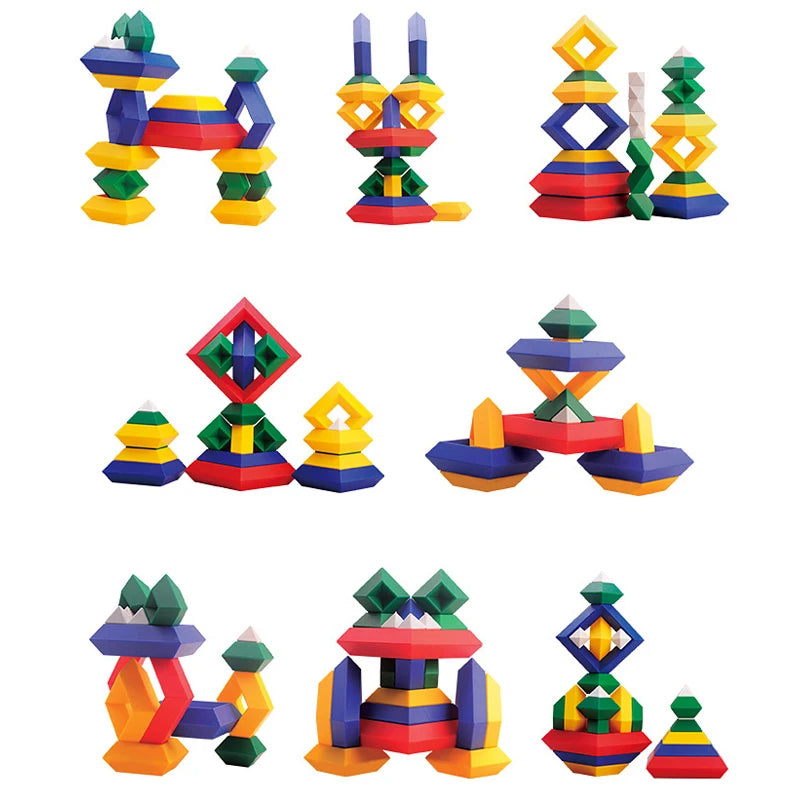 puzzle 3d JANABILD - TM Jeu de construction pyramidale