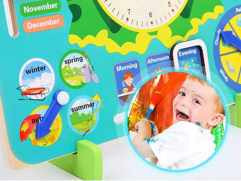 puzzle 3d FROGGY-WATCH - TM Calendrier en bois de Grenouille