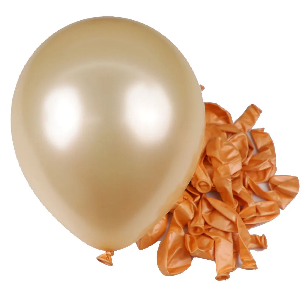 champagne nacré ballon gonflable FUFFYBAL