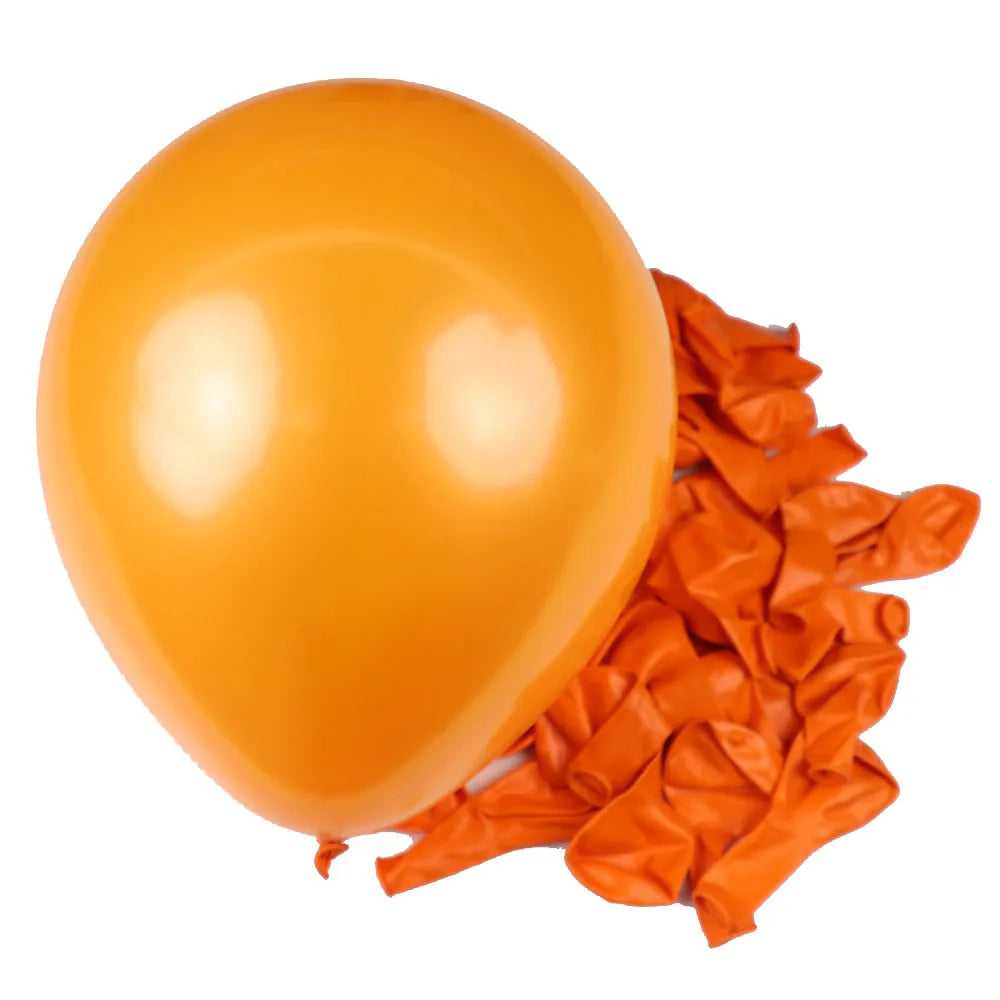 orange nacré ballon gonflble FLUFFYBAL
