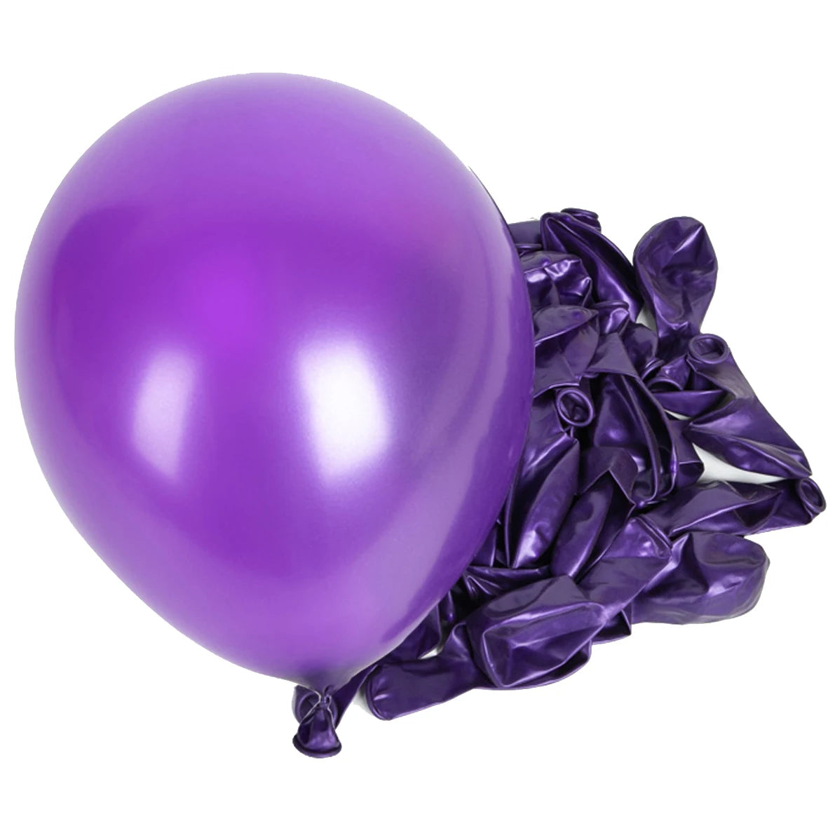 violet nacré ballon gonflble FLUFFYBAL
