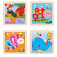 puzzle 3d -BABYPUZZ- TM Puzzle 3D en Bois de Dessin animé Bébé