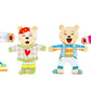 Puzzle 3D en Bois - DRESSY-TOYS- TM Puzzle 3D en Bois D'habillage d'animaux