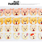 Puzzle 3D en Bois - DRESSY-TOYS- TM Puzzle 3D en Bois D'habillage d'animaux