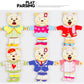 Puzzle 3D en Bois - DRESSY-TOYS- TM Puzzle 3D en Bois D'habillage d'animaux