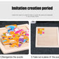 puzzle 3d -BABYPUZZ- TM Puzzle 3D en Bois de Dessin animé Bébé