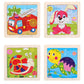 puzzle 3d -BABYPUZZ- TM Puzzle 3D en Bois de Dessin animé Bébé