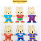 Puzzle 3D en Bois - DRESSY-TOYS- TM Puzzle 3D en Bois D'habillage d'animaux