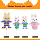 Puzzle 3D en Bois - DRESSY-TOYS- TM Puzzle 3D en Bois D'habillage d'animaux