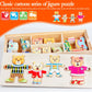 Puzzle 3D en Bois - DRESSY-TOYS- TM Puzzle 3D en Bois D'habillage d'animaux