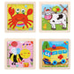 puzzle 3d -BABYPUZZ- TM Puzzle 3D en Bois de Dessin animé Bébé