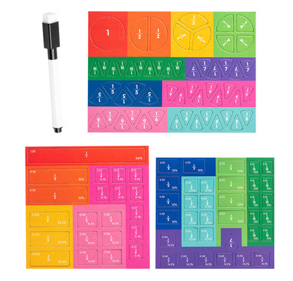puzzle 3d - MAGNEMAT - TM Mathématique Magnétique, Chiffres en Bois Magnétique
