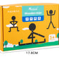 puzzle 3D bois | STIKYMAN - TM Jeux éducatifs de puzzle de Bonhomme en bois