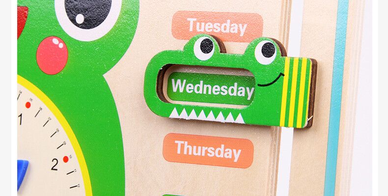 puzzle 3d FROGGY-WATCH - TM Calendrier en bois de Grenouille