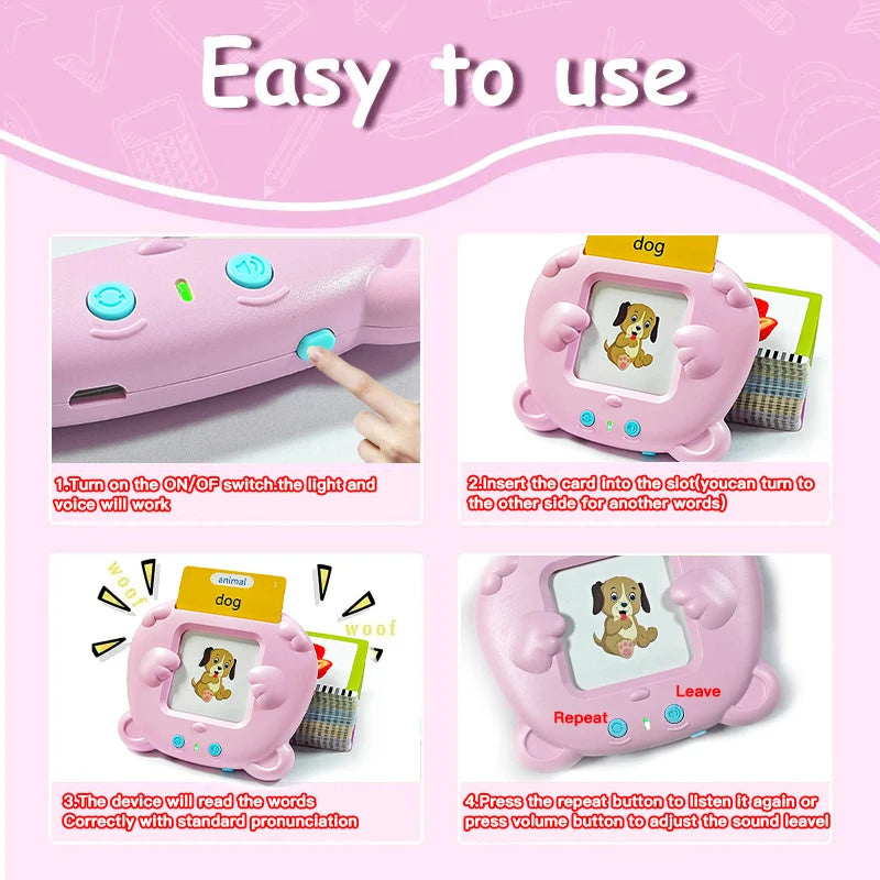 puzzle 3d - ENGO - TM - Cartes Flash d’Apprentissage de l’Anglais, Cartes Flash Parlantes