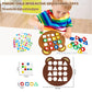 puzzle 3d bois - GEOM - TM Puzzle 3D de Forme Géométrique pour Enfant