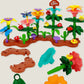 puzzle 3d - GARDEN-TOY - TM Jeux de Construction de Jardin de Fleurs