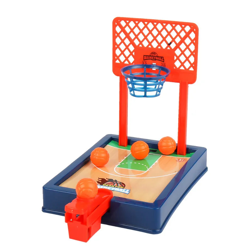 BASKTOY, ballon de basket, Mini jeu de basket interactif, Jeux de basket-ball de table, Jeu de société de basket-ball,  jeux de sport, jeux Montessori, cadeau de Noël, Jeux de bureau pour adulte