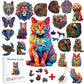 Puzzle 3D en bois- FLYPUZZ- TM-Puzzle d’Animaux en Bois