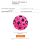 JUMPI-BAL- ballon,  Balles Rebondissantes, lot de 6 balles colorées, Boules Souples en Mousse, Balle anti-stress pour Motricité fine, Météorite Poreuse, jeu sensoriel d’éveil, jeu anti-stress, Jeux Montessori, jeux de sport, cadeau de Noël