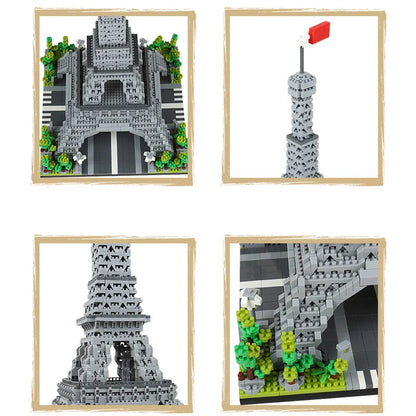 puzzle 3d tour eiffel - EIFFEL-TOWER - TM Jeu de Construction Monument Tour Eiffel