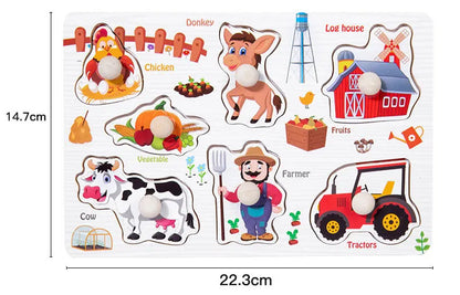 puzzle 3d - ALFAMAT - TM  Puzzle Planche en Bois Alphabet, Chiffre en Bois