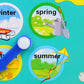 puzzle 3d FROGGY-WATCH - TM Calendrier en bois de Grenouille