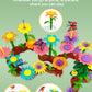 puzzle 3d - GARDEN-TOY - TM Jeux de Construction de Jardin de Fleurs