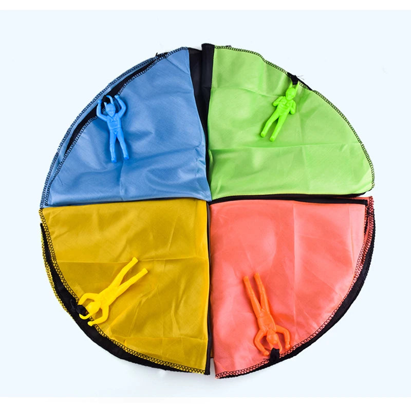 MINIPARA- ballon dirigeable, Lanceur Mini Parachute, Parachute Jouet à Lancer, Parachute pour enfant, jeu d’extérieur, jouet pour enfant, jeux Montessori, cadeau de Noël