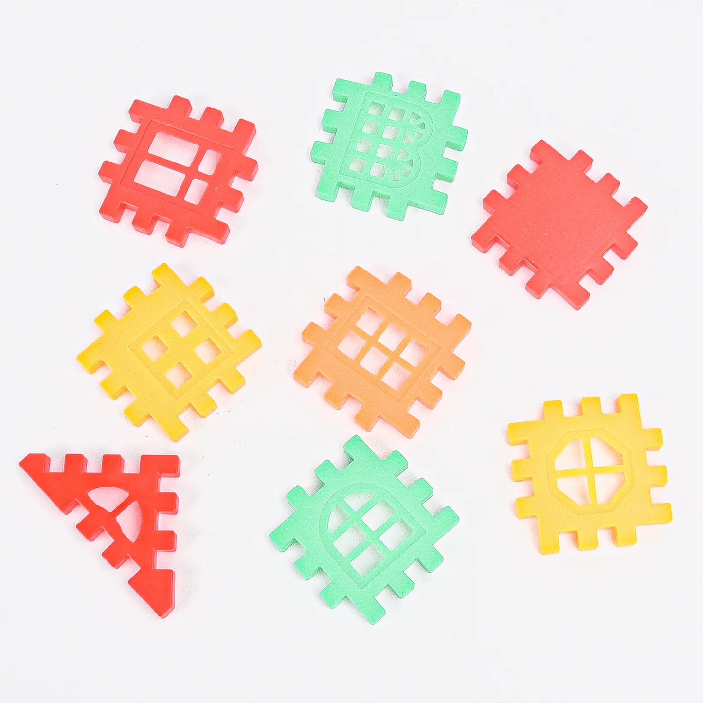 puzzle 3d - HAUS-BUILD - TM Blocs de Construction Maison avec Panneau Fenêtre