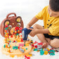 puzzle 3d bois - MAGICTOOLS-BOX- TM Boîte à outils Magique de Jeu Montessori avec Perceuse électrique