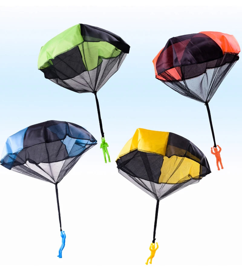 MINIPARA- ballon dirigeable, Lanceur Mini Parachute, Parachute Jouet à Lancer, Parachute pour enfant, jeu d’extérieur, jouet pour enfant, jeux Montessori, cadeau de Noël