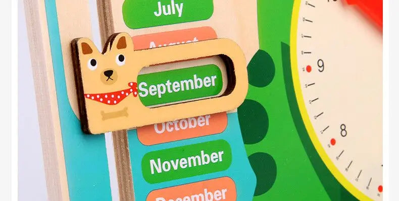 puzzle 3d FROGGY-WATCH - TM Calendrier en bois de Grenouille