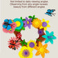 puzzle 3d - GARDEN-TOY - TM Jeux de Construction de Jardin de Fleurs