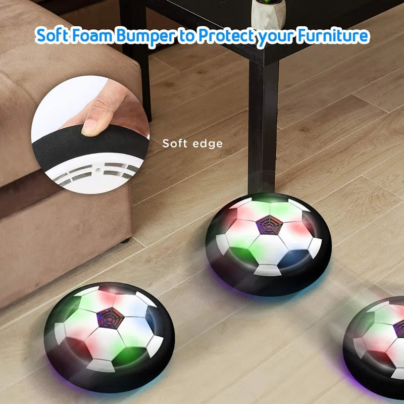 FUSBAL-ballon de foot-ballon flottant -Rechargeable Électrique flottant avec Lumière LED,pour enfant, plein air, jouet d’intérieur, jeu de sport, Ballon de foot gonflable, jeu éducatif, jeu de stratégie