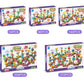 puzzle 3d - GARDEN-TOY - TM Jeux de Construction de Jardin de Fleurs